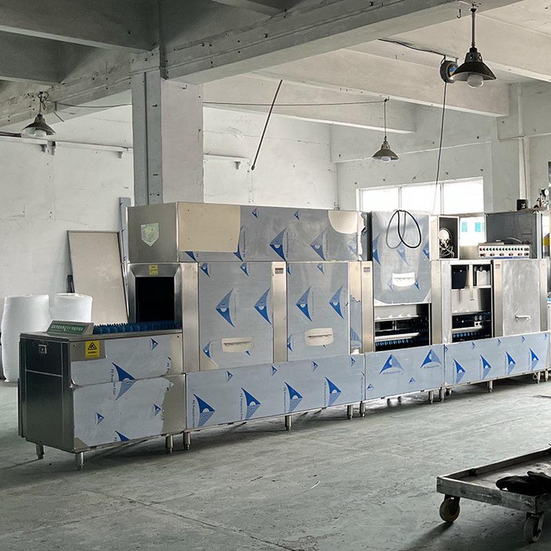 热销学校饭堂餐盘洗碗机智能厂家直销加热定时循环洗涤控温价格实