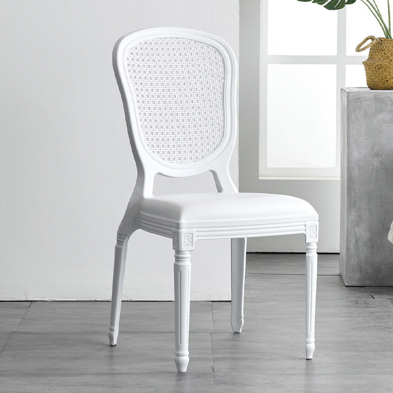 塑料椅子现代简约靠背凳子家用休闲奶茶店户外时尚餐厅餐椅椅子