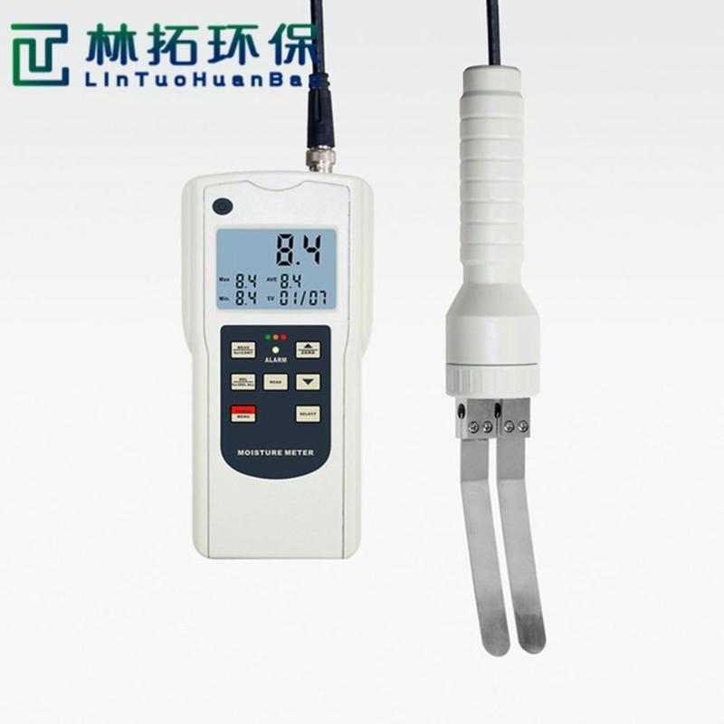 青岛林拓AM-128PP型数显纸张水分仪 手持式纸张水分测量仪