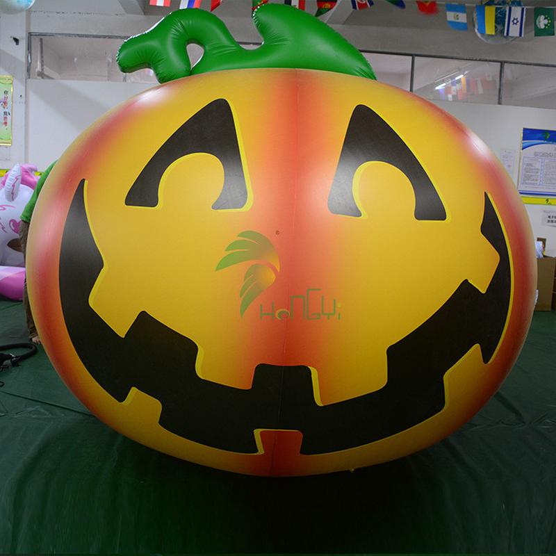 热销万圣节景区商场充气清吧装饰酒吧南瓜眼球蜘蛛白鬼骷髅气氛装