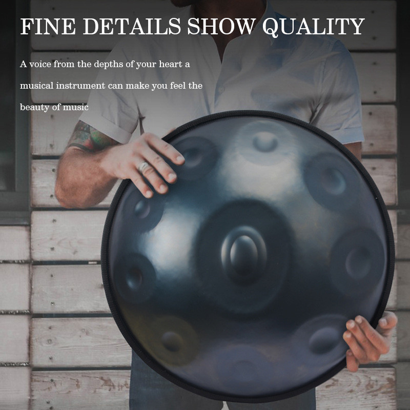 热销tmax手碟handpan鼓手碟d小调演奏级手碟钢舌鼓乐器手碟