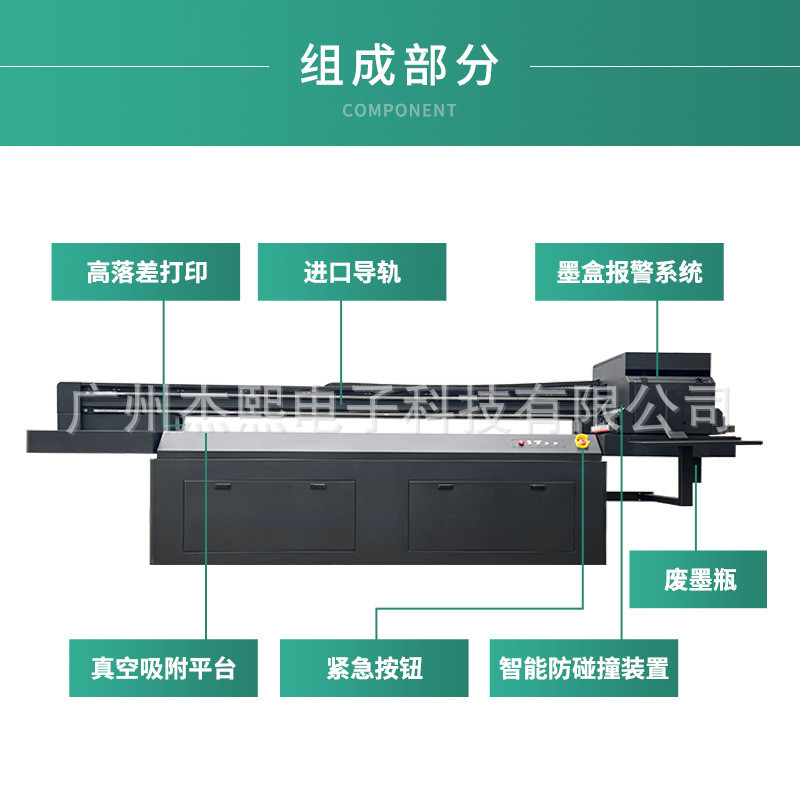 熱銷四合達2513uv平板打印機大幅度頭三頭/四頭/5uv打印機/6頭平
