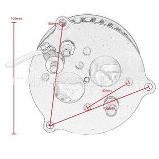 热销摩托空气闪300大韩gv轻骑gv300灰石栅栏空滤金吉拉透明改装滤