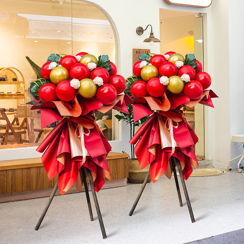 开业气氛布置商场店铺店庆活动氛围场景装饰气球花篮立柱芸,节庆用品/礼品,气球,淘宝优惠券,粉丝福利购,淘宝优惠卷