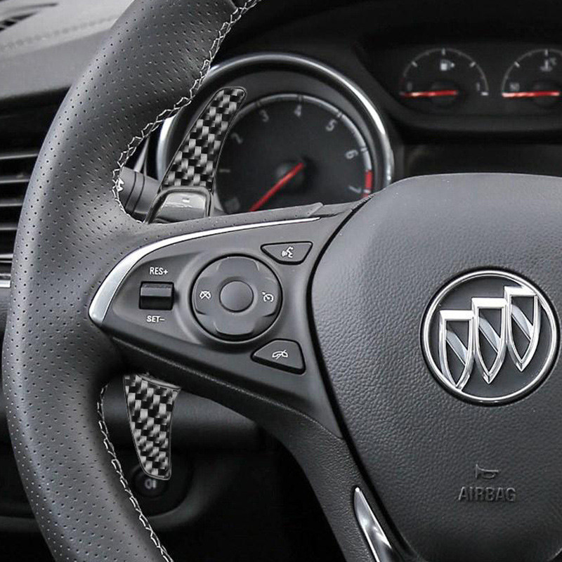 适用别克君威GS换挡拨片君越GL8新款君威朗改装内饰方向盘碳纤维