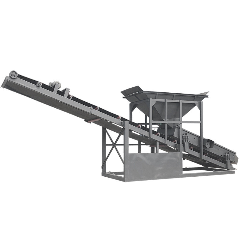 大型80无轴滚筒砂石50震动筛石筛选机可移动振动筛沙机分离筛砂机