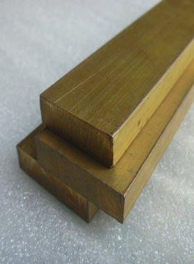 h59黄铜铜排黄铜方棒扁排装饰铜条c3604排钻孔攻牙零切234mm