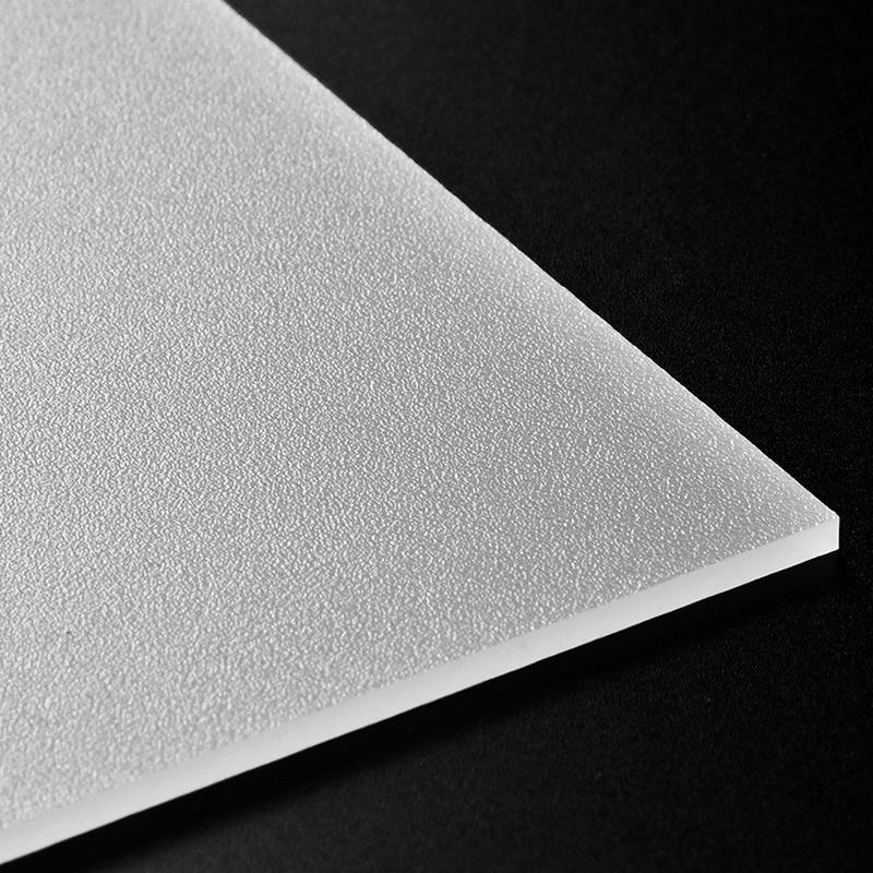 pc扩砂pc单散板匀光板散光板圆形亮面led光扩散板灯罩雕刻切割