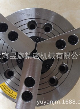 亿川 AUTO STRONG 三爪高速中空液压卡盘 夹头带软爪可换硬爪