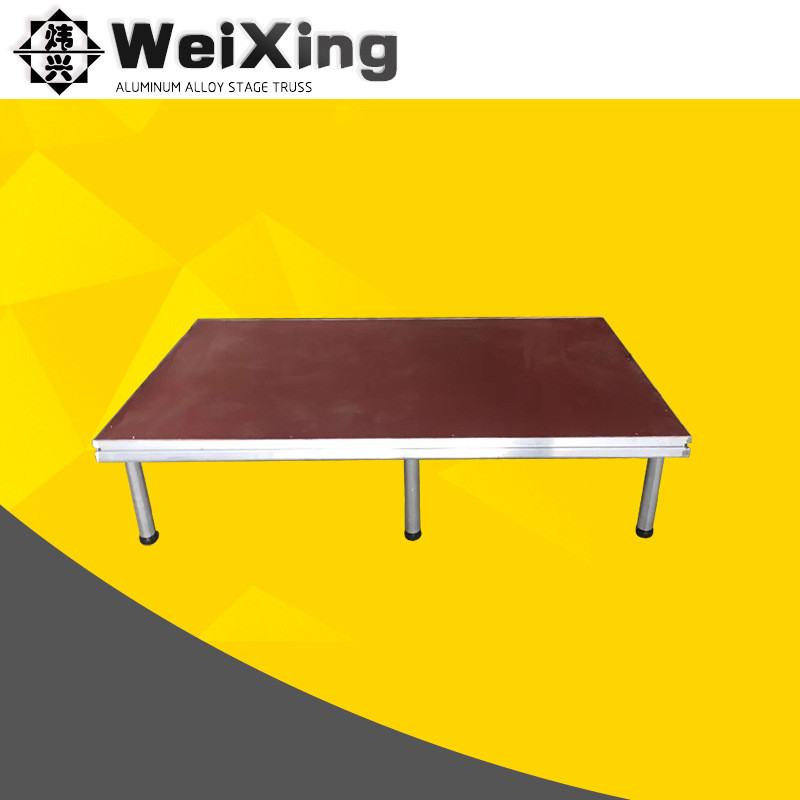 铝合金快装搭建舞台卡扣简易升降舞台架婚庆演出户外舞台桁架