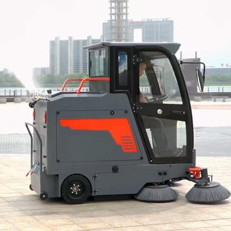 热销电动拖驾驶式工业扫地机工厂车间用厂房道路清扫车扫地车扫一