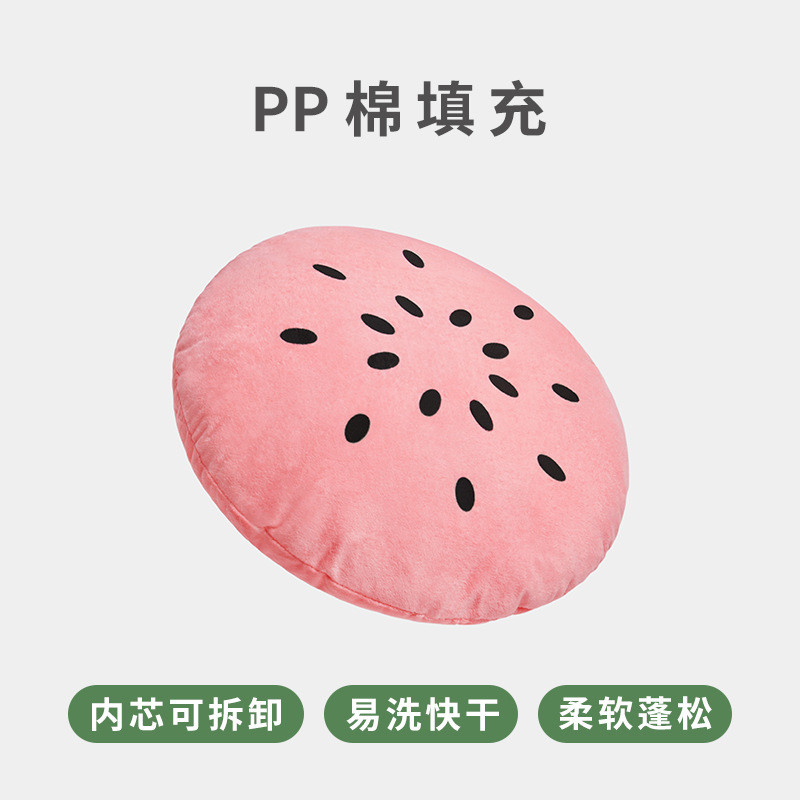 热销未卡西瓜乐乐藤窝藤编猫窝成幼猫夏季通用凉窝可拆卸棉垫猫咪