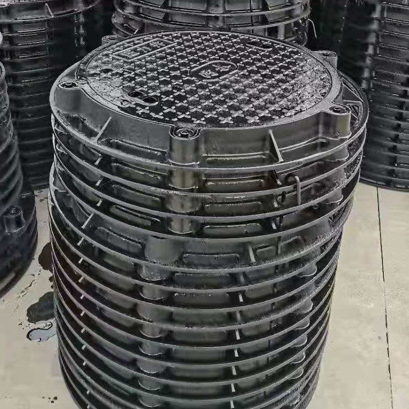 热销雨水机械三合下水道压力污水市政检查排水圆形铸铁井盖,基础建材,排水沟槽/盖板,淘宝优惠券,粉丝福利购,淘宝优惠卷