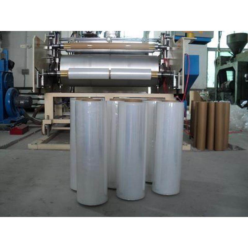 热销50cmpe缠绕膜保鲜膜大卷拉伸膜工业打包膜包装膜保护透明塑料