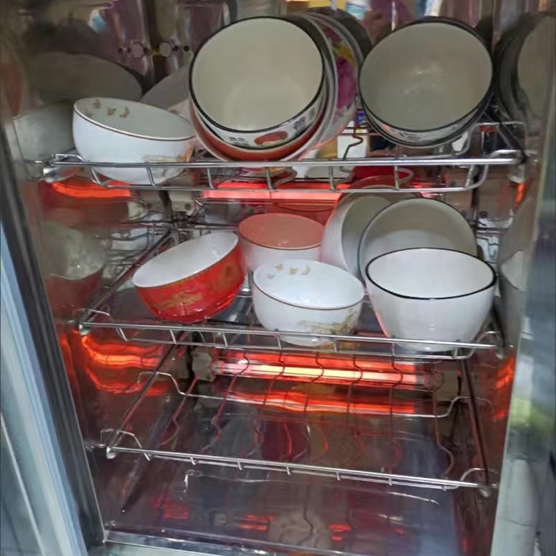消毒柜发热管康宝灯管配件220v远红外线杀菌电加热棒石英管300W柜
