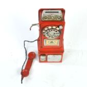 饰摄影道具创意摆件 铁艺听筒加油机电话机模型装 欧式 复古怀旧老式