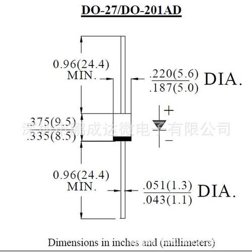 热销超快恢复高品质uf5408do-273a1000v二极管电子元器件
