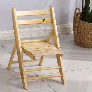 成都凳子可折叠实木椅子户外椅宿舍靠背椅阳台休闲椅小号聊天久坐
