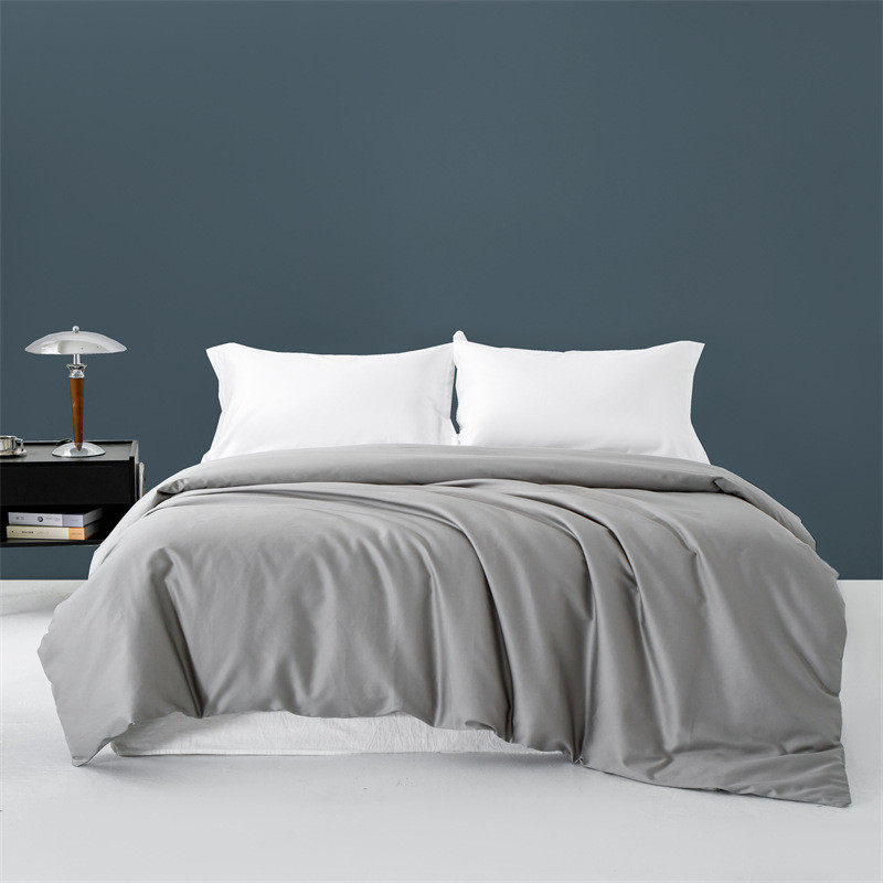 100支长绒棉学生宿舍被套全棉宾馆大批发国外被罩230/7尺248尺寸