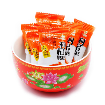 新货好货宁夏枸杞果糕云雾山庄枸杞糕特产小吃零食沙棘果糕彭阳果