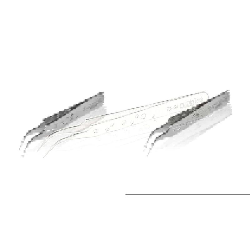 瑞士Rubis镊子7G-SA防滑手柄不锈钢尖头镊子微电子弯头组装镊子