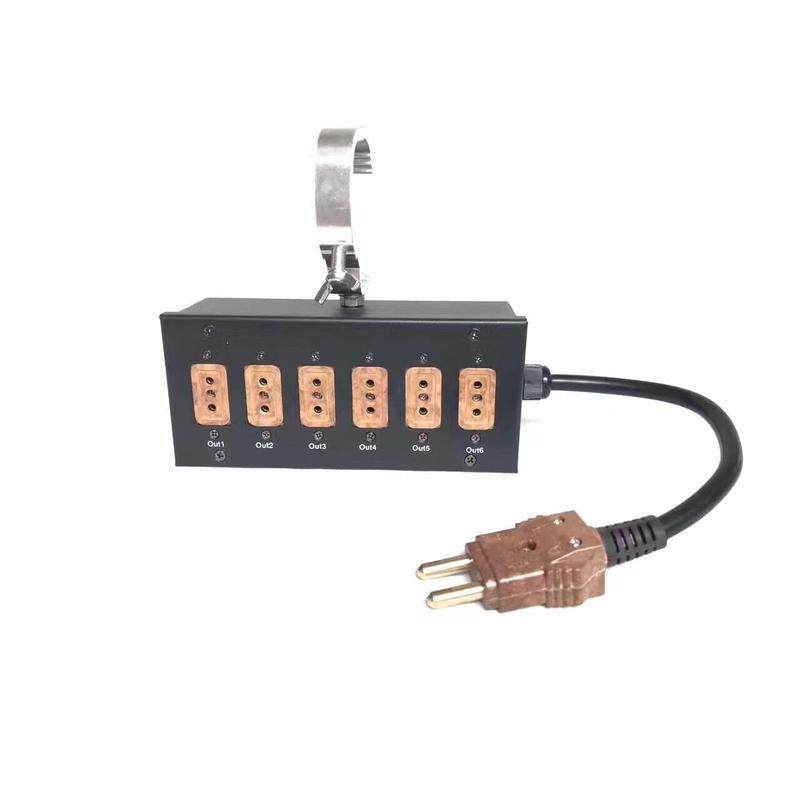 舞台灯盒桁架接线盒分线盒6路10A直通箱移动箱硅箱,影音电器,舞台灯光,淘宝优惠券,粉丝福利购,淘宝优惠卷