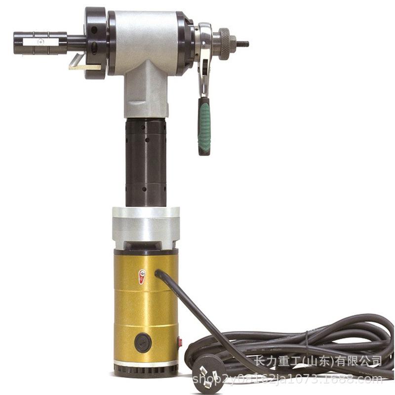 热销长力现货供应电动管道坡口不锈钢机管道平口机倒角磨口机