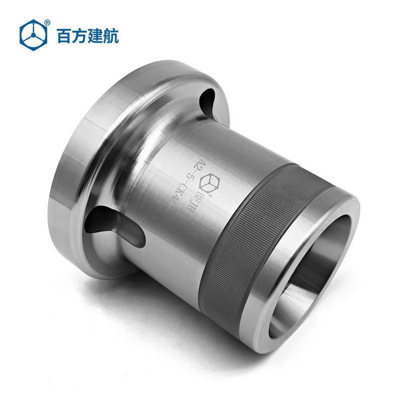百方建航数控车床后拉式轴头CK36机46型夹头座高弹性筒夹套筒非标