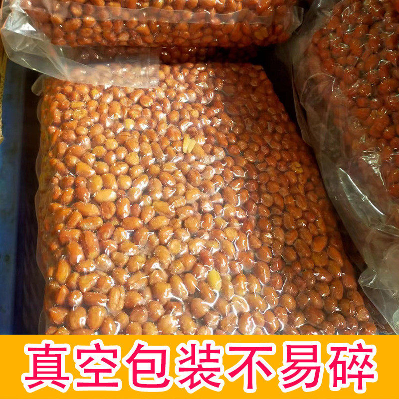速发柳州螺蛳粉花生米无盐生红皮新五香油酥商用熟去皮油炸花生米