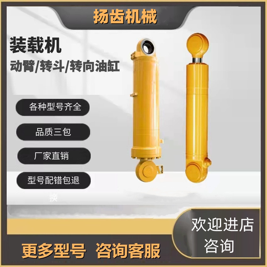适用柳工50C 855 856转向大小臂 转斗动臂油缸总成装载机铲车配件