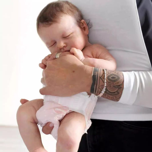 热销48厘米娃娃重生娃娃全胶reborndoll重生仿真跨境Куклы