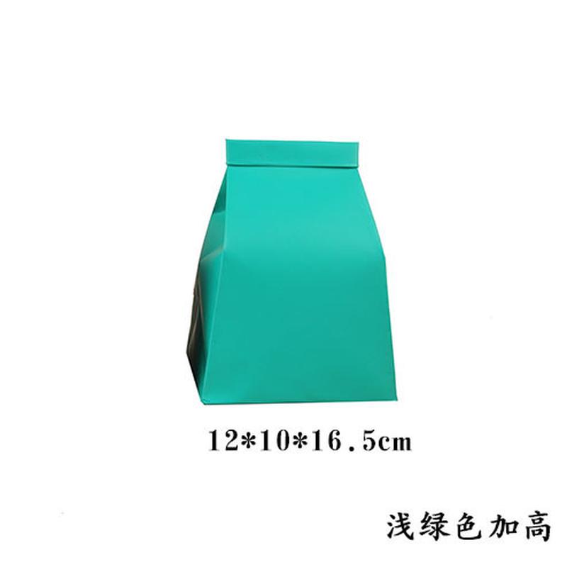 牛皮纸茶叶包装袋梯形铁丝自封袋内覆铝箔包装袋龙井茶通新款