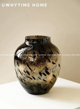 北欧风晴空客厅装饰感蓝色圆桶海水蓝居家氛围小清新摆件春夏季