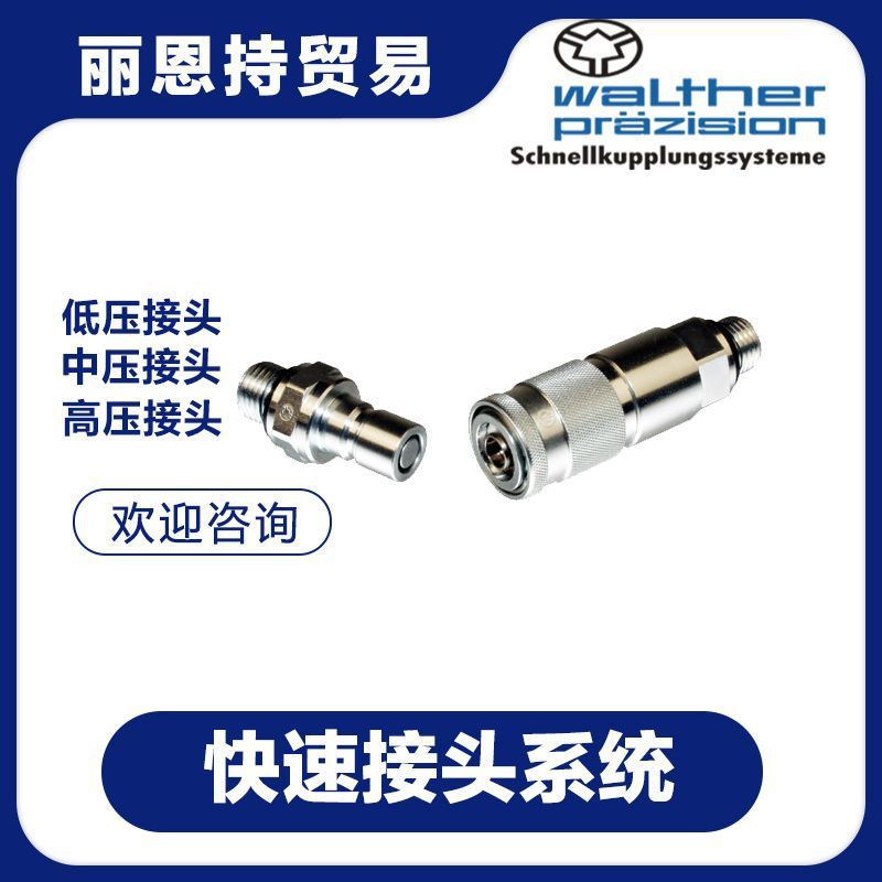 德国 快速接头 WALTHER 瓦尔特  LP-019-0-SL028-21-2