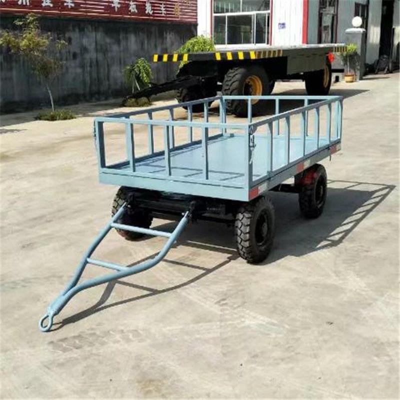 热销中恒供应牵引无平板车平板车四轮重型货物运输叉车矿用动力