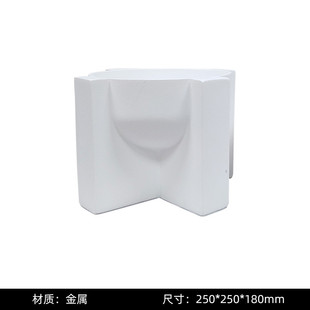 抽象客厅插花器几何餐桌茶几创意摆件花瓶售楼处摆件