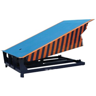 板登车桥搭桥斜坡电动液压高度调节固定式物流叉车装卸货升降平台