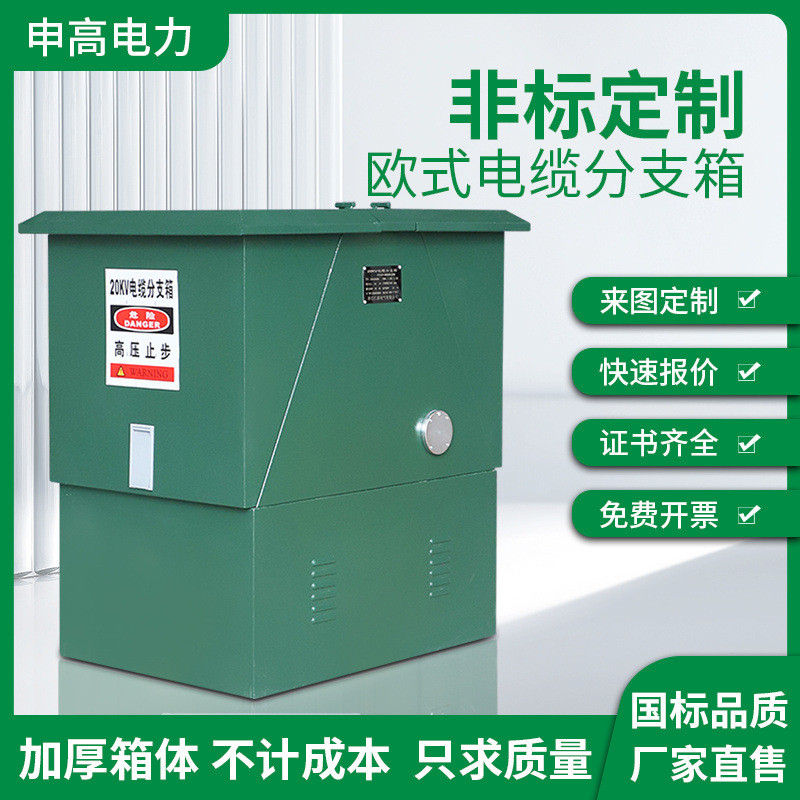 10kv电缆分支箱dfw12/630a转接箱户外欧式箱接分一进一二三四五出