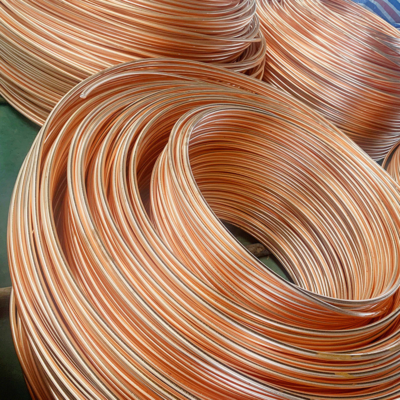 tu1杆铜杆厂家供应纯铜高导电光亮t2Ф2.6Ф3Ф20铜盘条紫铜无氧