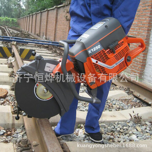 热销供应k1270养护内燃钢轨锯轨机铁路轨道系列设备手持式钢轨切
