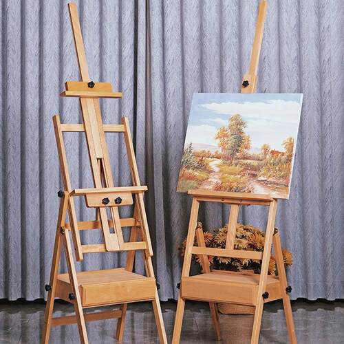 多功能平立两用画架画板套装美术生专用抽屉支架式画架4K油画展示