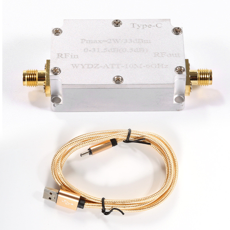 TYPE-C型 10M-6GHZ 2W数控衰减器 步进0.5DB 0-31.5数控 厂家