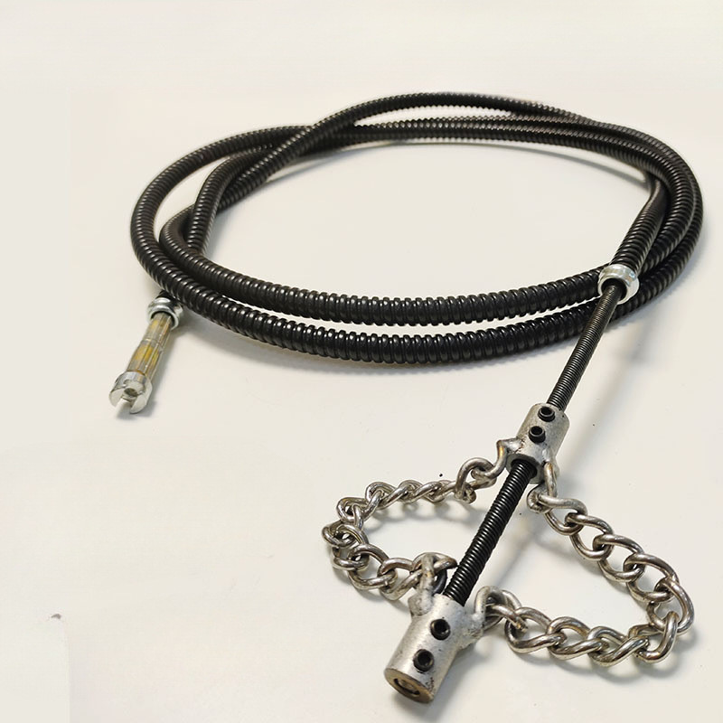 手电钻疏通弹簧可弯曲下水道专用工具神器厨房油污堵塞管道疏通器