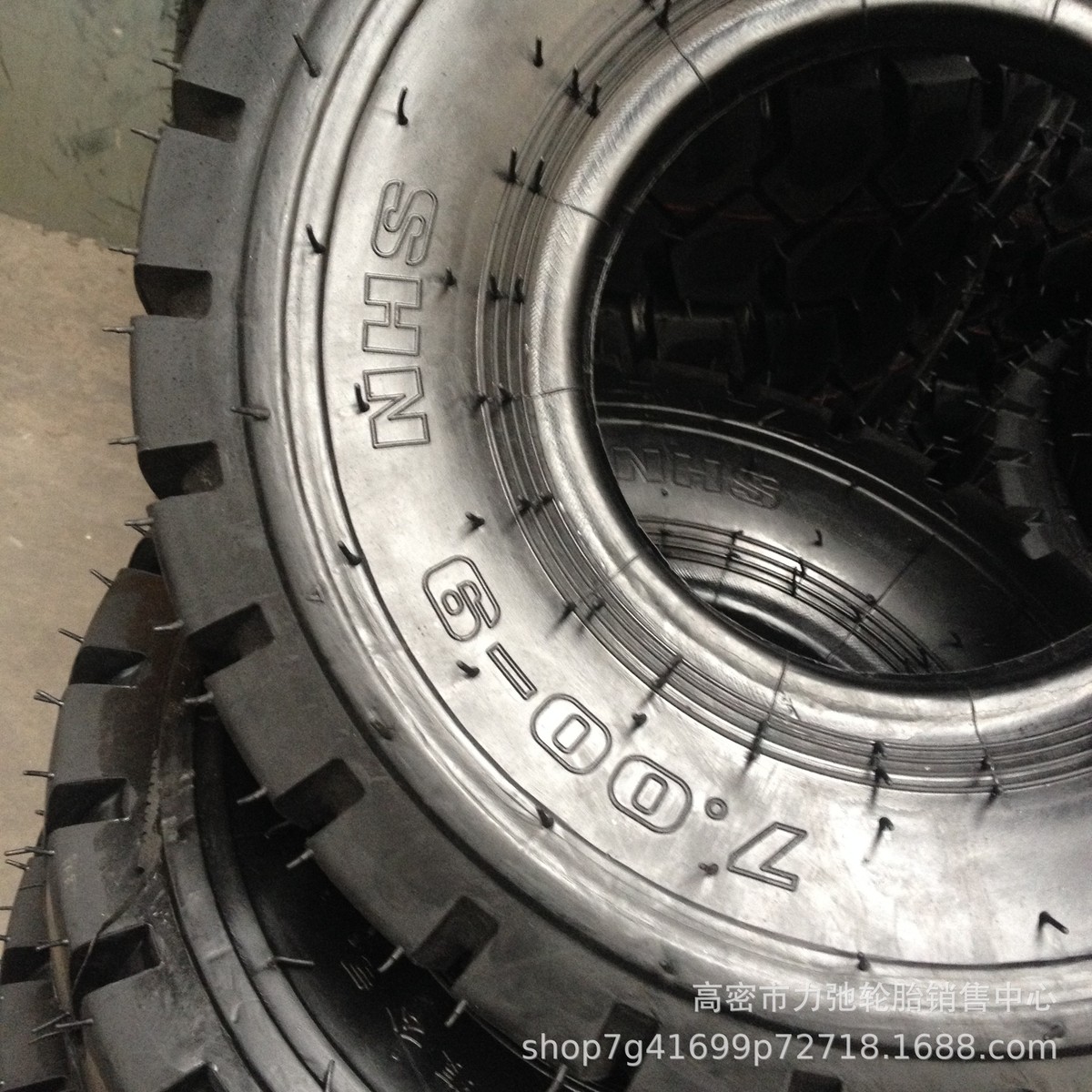 热销700-9叉车轮胎叉车花纹加深大载防刺扎大量现货汽车轮胎批发7