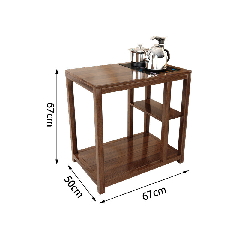 泡简约现代实木茶桌椅罗汉榻组合茶室干泡湿新中式禅意茶台茶水柜