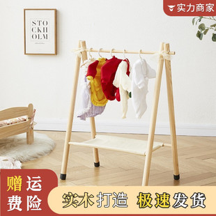挂衣架 实木宠物衣架狗狗衣柜小型收纳架衣帽整理箱猫咪衣厨落地式