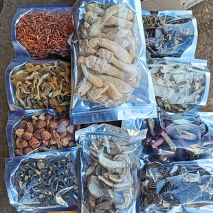 新货野生牛肝菌羊肚菌干货云南菌菇礼盒鹿茸美味农产品食用姬松茸