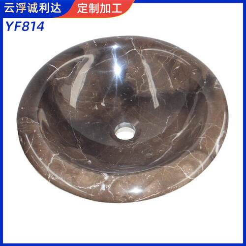 热销普通圆普 欧式普通圆盆 台式大理石盆通圆盆 型号yf814爆品