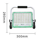 户外防水led应急投光灯可充电亚明泛光灯紧急使用可携带200w