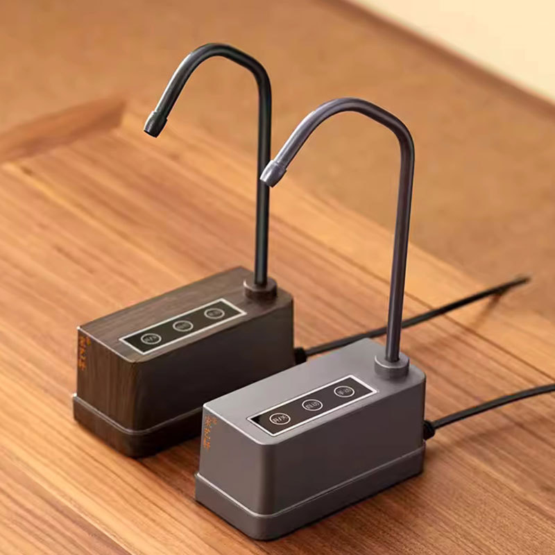 宋艺轩桌面抽水器自动上水器桶装纯净矿泉水茶道取水器电动吸水泵